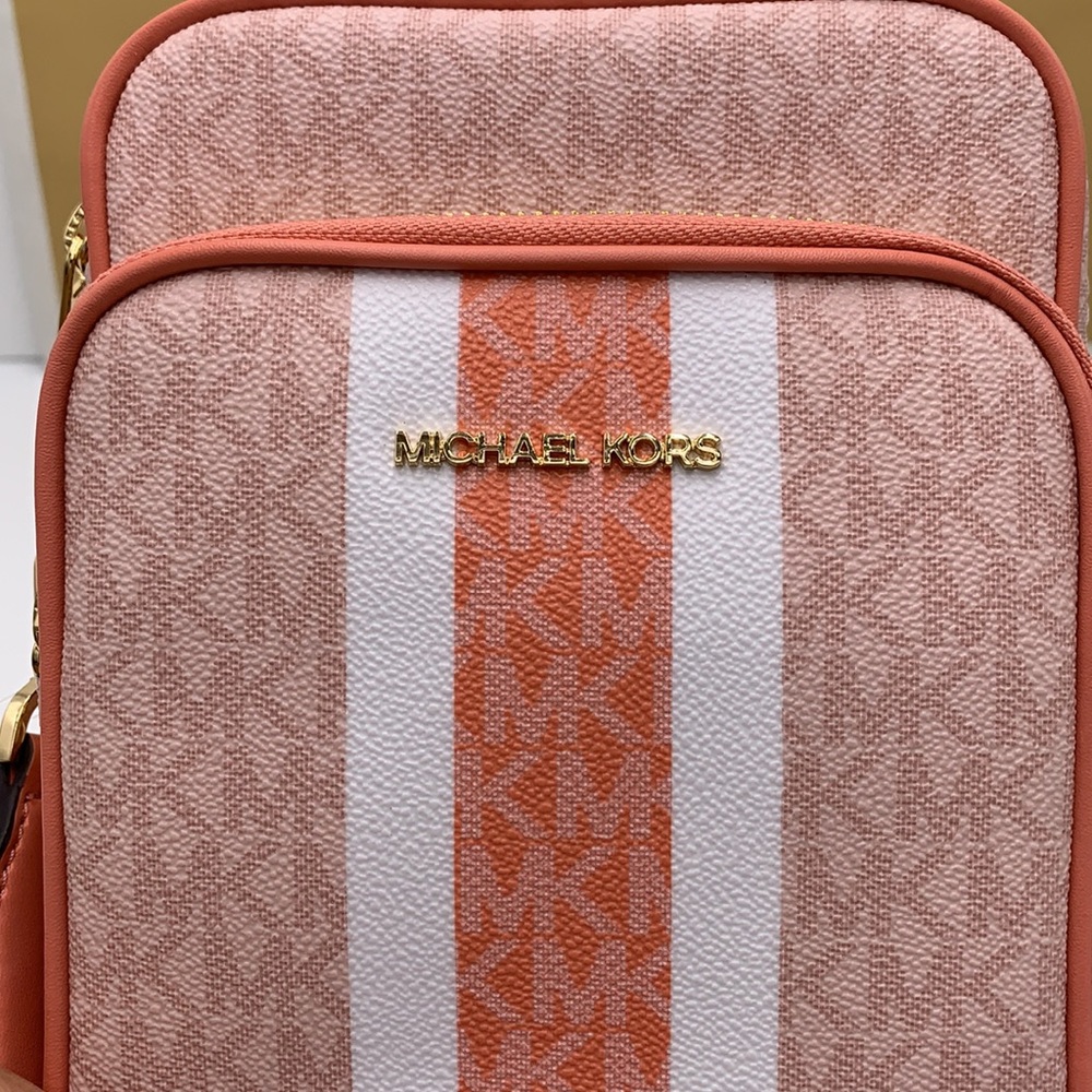 Michael Kors Jet Set Travel Medium NS Logo Stripe Crossbody Bag
SHERBER… - Picture 14 of 15